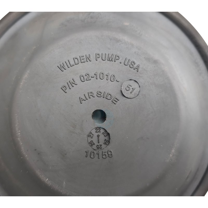 02.1010.51 Rubber Diaphragm Neoprene Compatible with Wilden Pumps Parts 02-1010-51