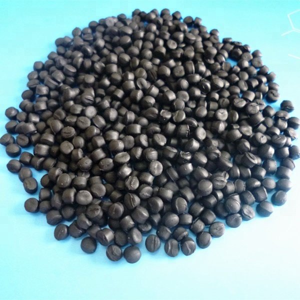 TPV rubber granules Thermoplastic Vulcanizate rubber factory price,black TPV for injection molding