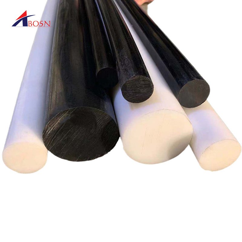 Plastic Bar HDPE Rods Polyethylene Round Bar Solid PE Plastic Rod for CNC Machine