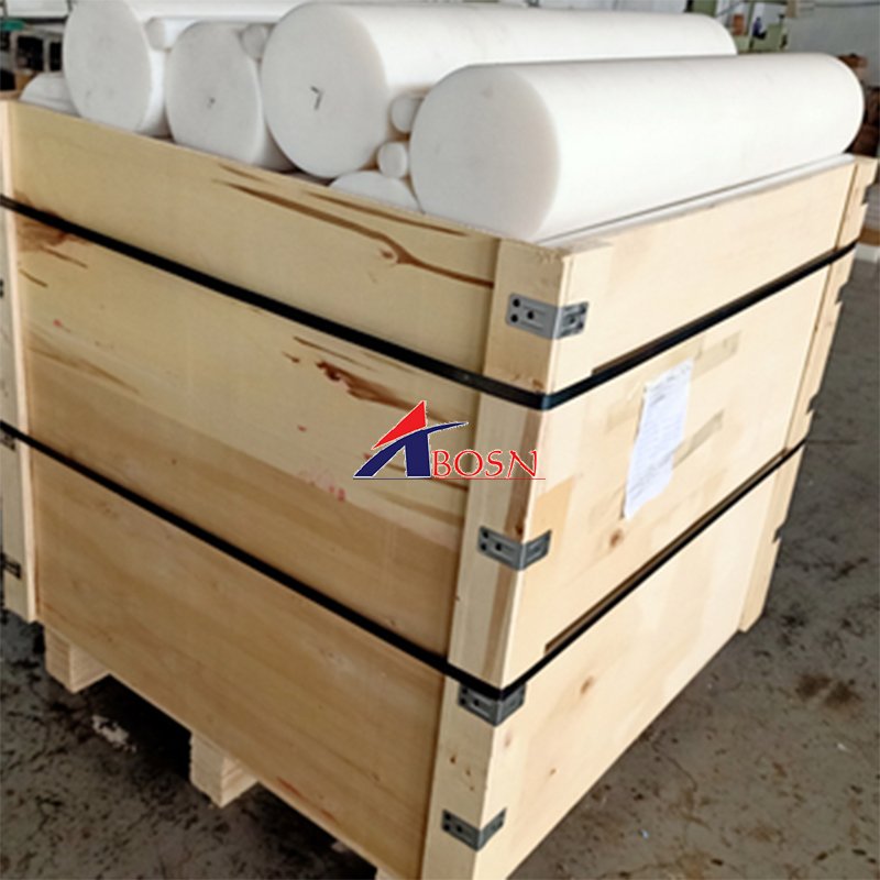 Plastic Bar HDPE Rods Polyethylene Round Bar Solid PE Plastic Rod for CNC Machine