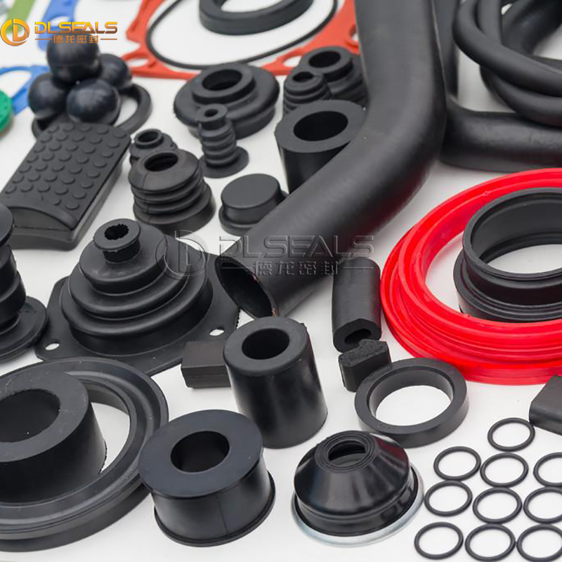 DLSEALS Custom PVC Auto Car Parts Pipe Sleeves and Silicone Rubber Bushing Custom Shape Rubber Parts