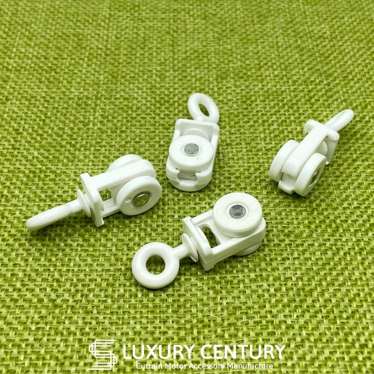 Supplies Wholesale Motor Curtain Rails Parts Nylon Pullry Curtain Rails