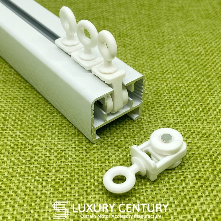 Supplies Wholesale Motor Curtain Rails Parts Nylon Pullry Curtain Rails