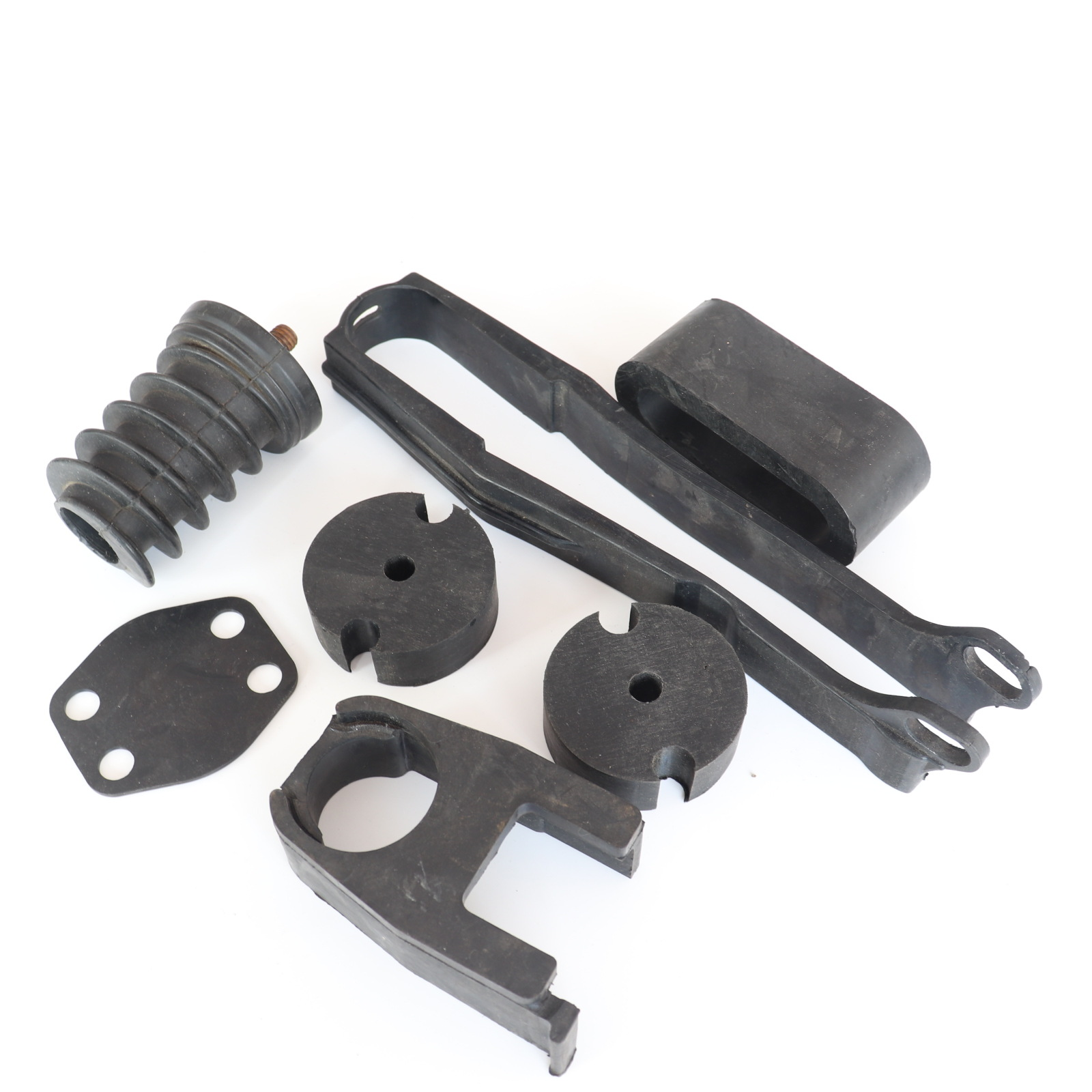 Customized Machine shock-absorbing rubber pad/rubber sheet/rubber block