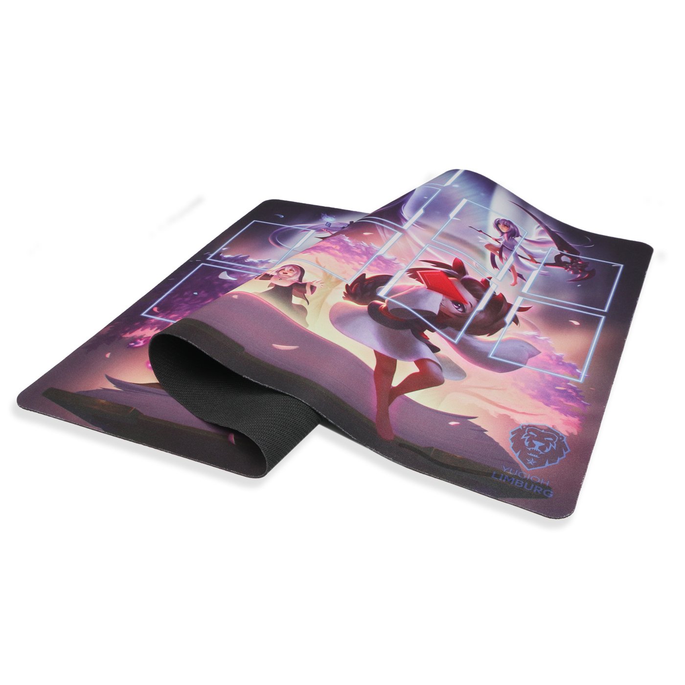 Factory Sales Neoprene Rubber Mouse Pad Customized Printed Card Game Playmat With Logo For Compute