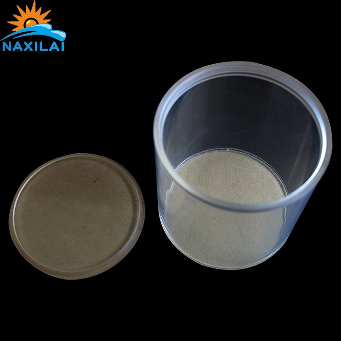 Naxilai acrylic tube polycarbonate tube threaded acrylic tube with lid