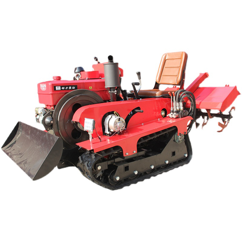agricultural rubber crawler tractor and digger attachments mini dozer tractor crawler for sale