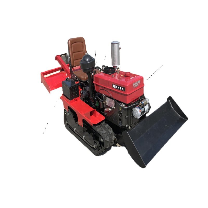 agricultural rubber crawler tractor and digger attachments mini dozer tractor crawler for sale