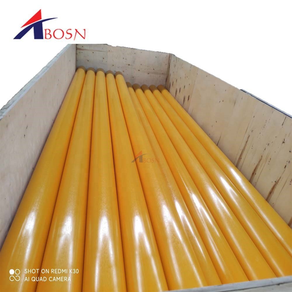 Customized plastic HDPE round pe 1000 rod black pe rod, plastic yellow rod, pe yellow rod With Factory Price
