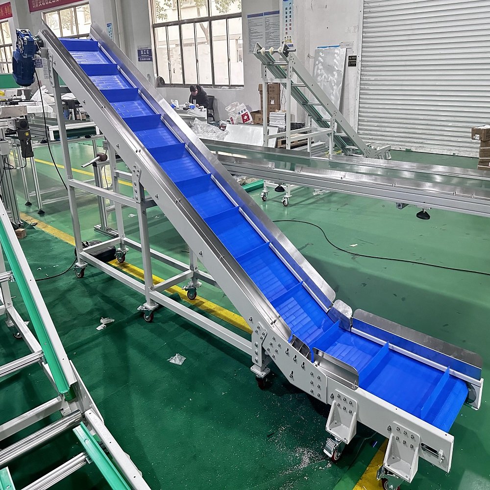 Bifa Transport Plastic Modular Inclined Conveyor Belt Food Grade