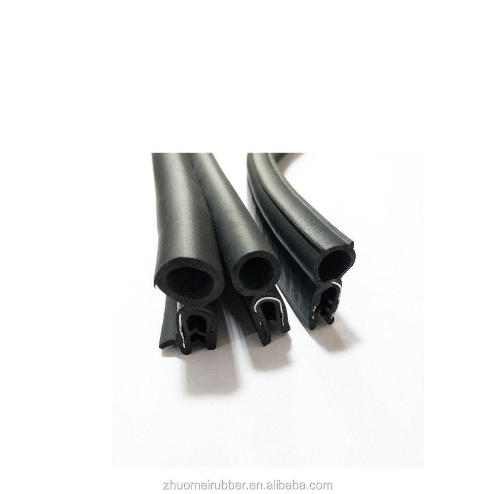 Custom Co Extrusion Profiles Automotive Rubber Door Edge Trim Seals