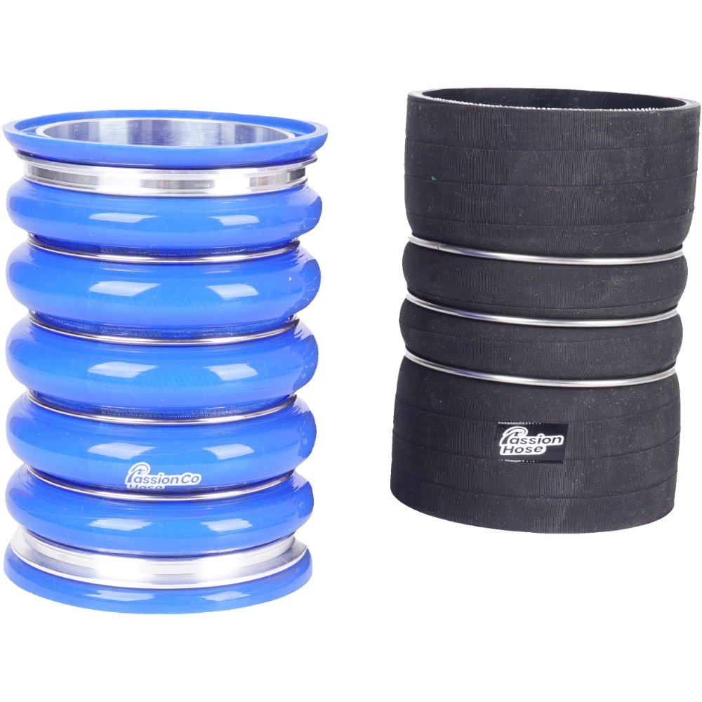 High Temperature Polyester Silicone Hose Reinforced Durable Tubing for Automotive Intercooler and Turbocharger Performance