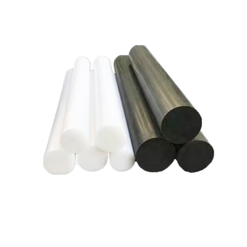 White Black Color Extruded Pom Plastic Rod Acetal Delrin Round Rod