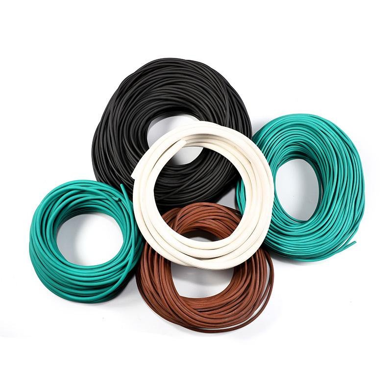 Wholesale customization of various materials NBR, EPDM, VMQ, FKM, FVMQ sealing strip, doors and Windows rubber strip
