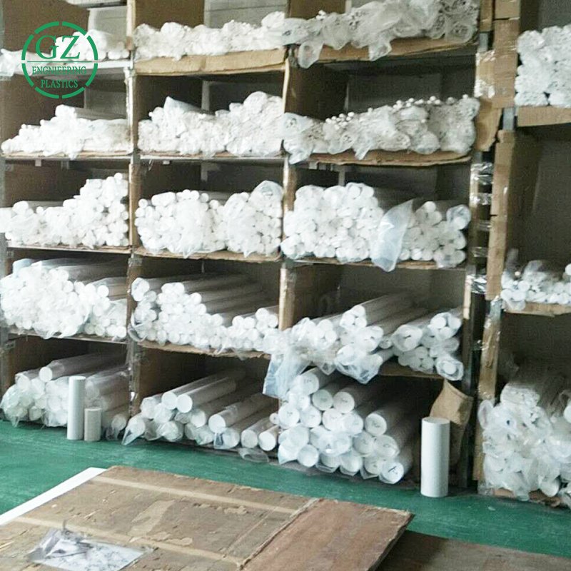 Good Chemical Stability Polyvinylidene Fluoride plastic sheets board Engineering Fep Ptfe Pfa Pctfe Pvdf plastic Rods PVDF Tubes