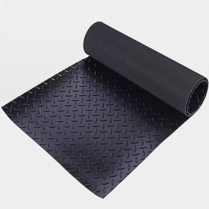 High Quality Anti Slip Rubber Coin Matt Flooring Coin Pattern Mat sheet roll
