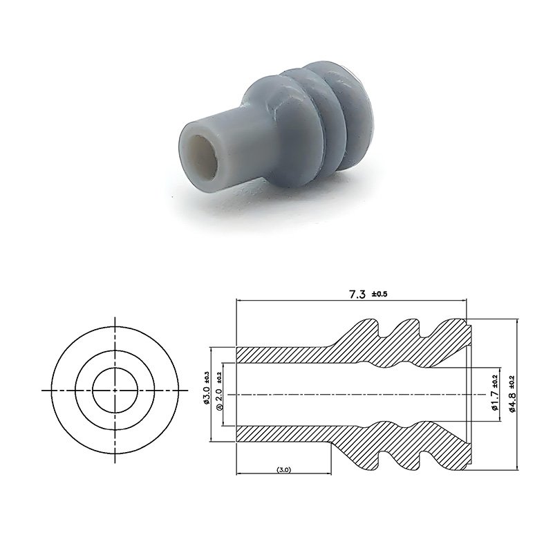 Connector terminals 368120-2 new and original connector