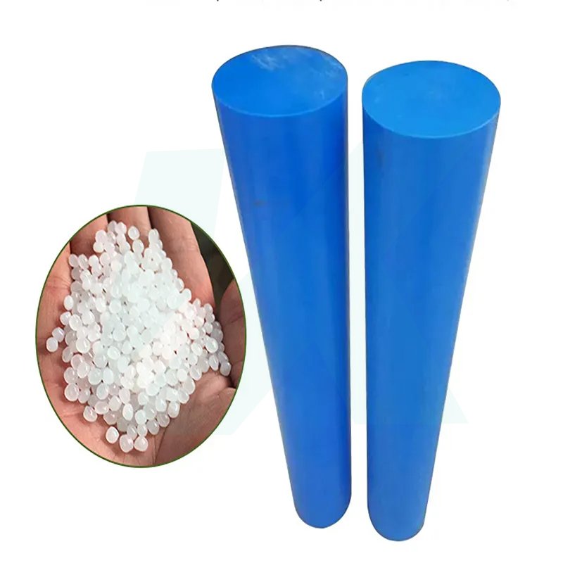 1000mm long customized size hdpe welding rods wear resistant uhmwpe plastic round rod 200mm diameter rods