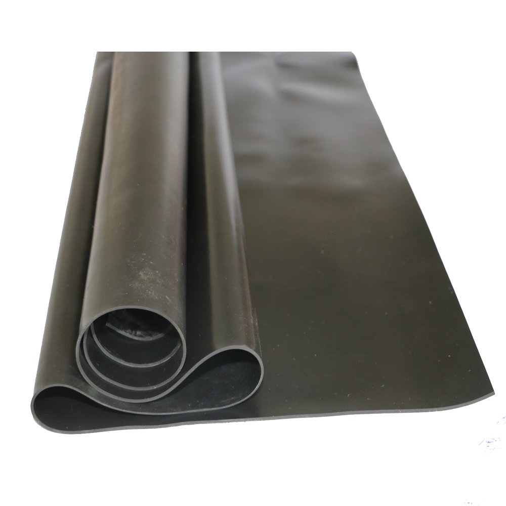 Industrial Durable Neoprene Rubber Sheet Black NR SBR Rubber Sheet