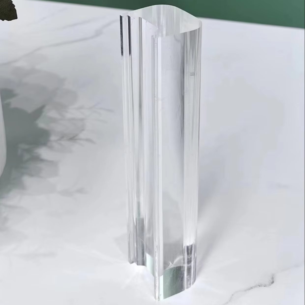 Transparent Semicircle Acrylic PMMA Rod for Decoration