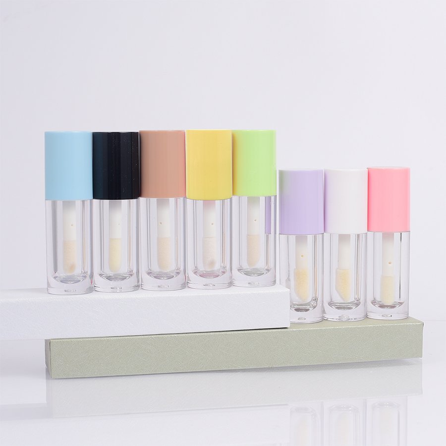 Big wand 6.5ml large stick capacity Lip Oil Large Brush Head Applicator Lip Gloss tube Custom logo Large Wand Lip gloss tube