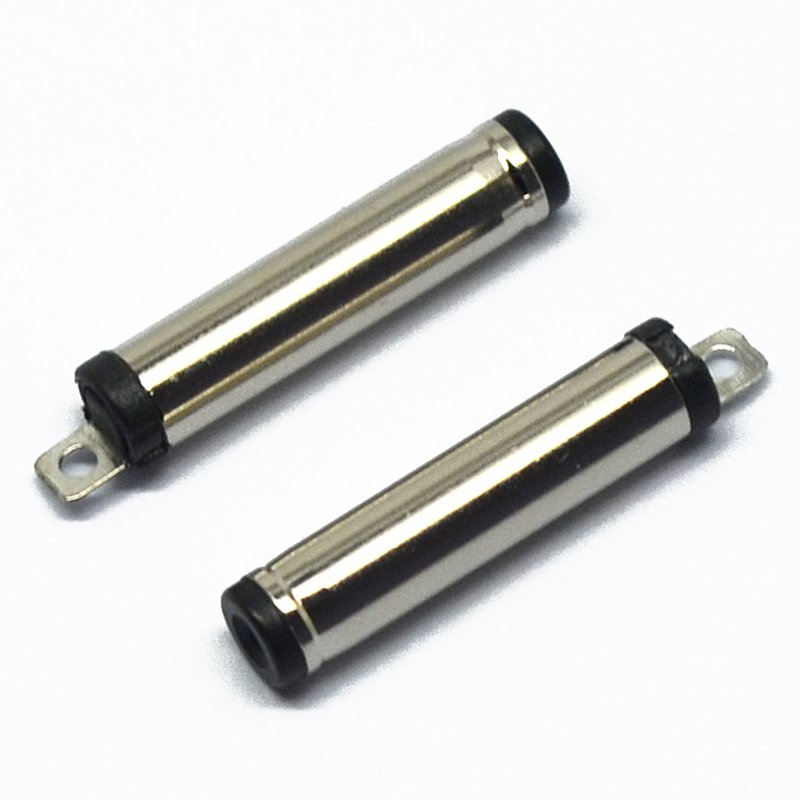 Hot Sale Dc 5.5 2.1 2.5 Male Female Power Nickel Plated Solder DC Plug Male 38135,35135 19.8L Male Dc Power Jack Plug Connector
