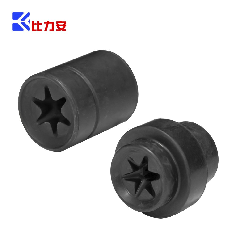 Star shaped nozzle EPDM rubber automotive lithium battery production accessories