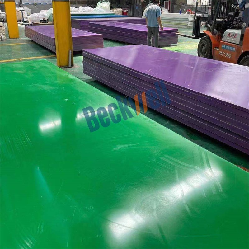 eco-friendly solid plastic recyclable wear resistant hdpe sheet