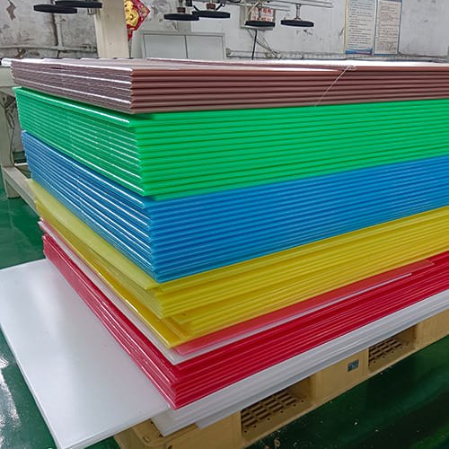eco-friendly solid plastic recyclable wear resistant hdpe sheet