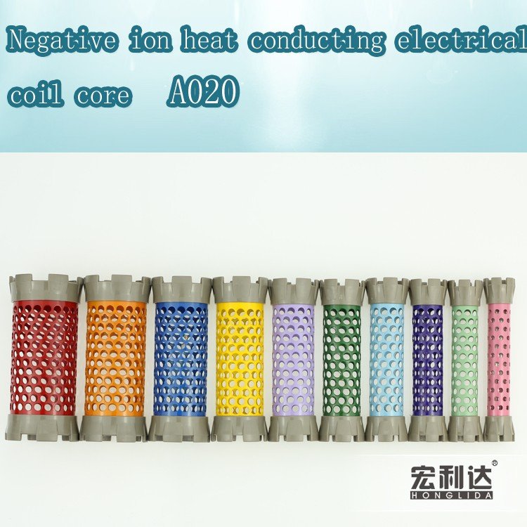 Professional loop rods perm easy hair plastic rollers Aluminum core perm bar for salon
