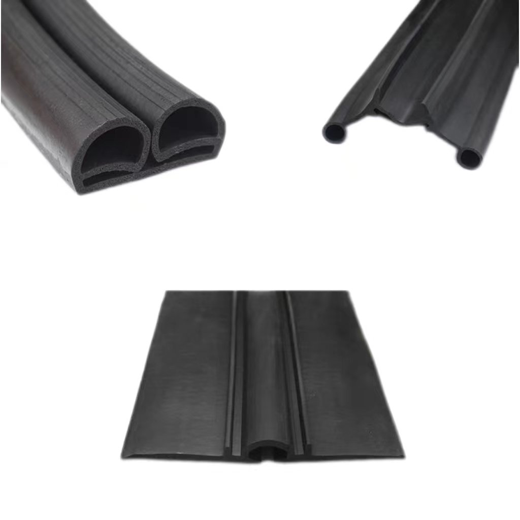 custom epdm HOT sales TPE U Shape Sweeping Cold room door Rubber Sealing Gasket Sealing Strip for Cold