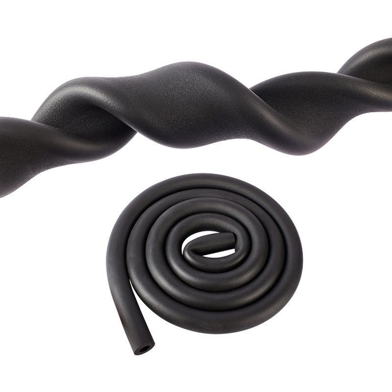 Industrial Style Soft Rubber Foam Insulation Pipe Low Temperature Resistant Plastic Air Conditioning Foam Sheet Tube