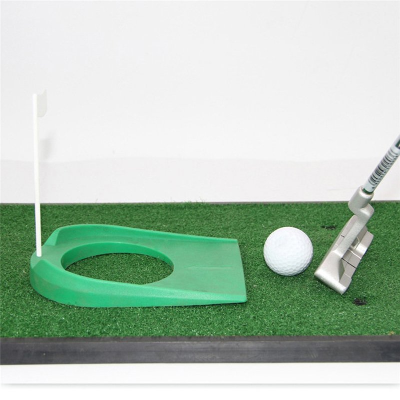18cm Golf hole Putter Disc Home Office garage putting cup Trainer Golf Training Aids Putting Practice putting training aid flag