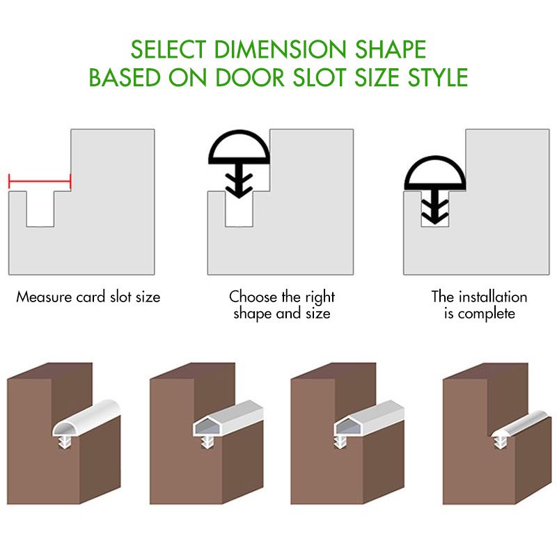 TPE extruded rubber seal strip door seal weather stripping