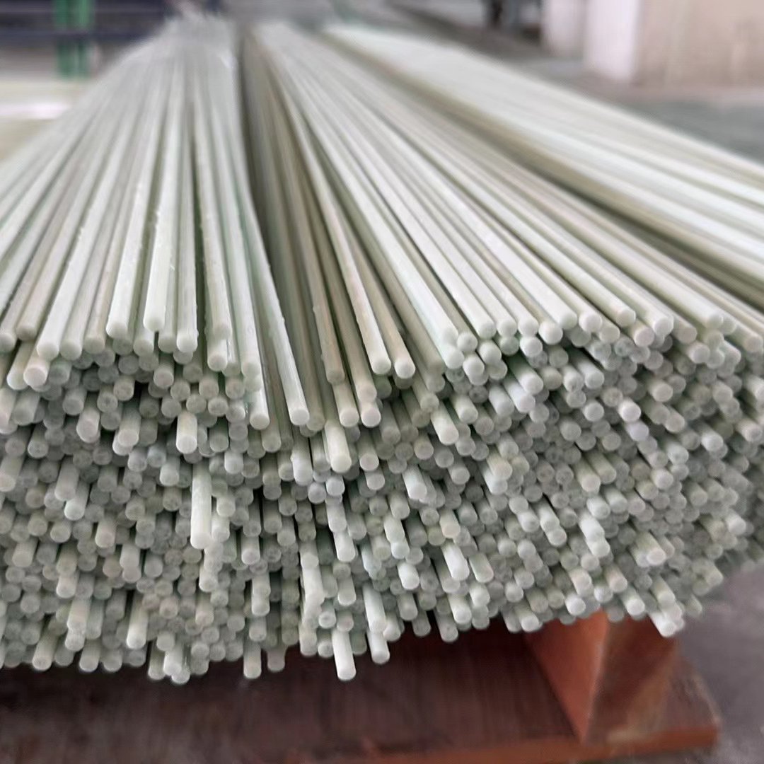 GFRP Fiberglass Rod 0.5mm 2.5mm Glass Fiber Reinforced Plastic 4mm 6mm 8mm 10mm 1 inch Flexible Fiberglass Round Solid Rod