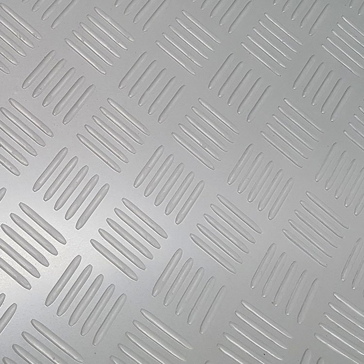 6mm non-toxic rubber sheet checker plate garage rubber flooring mat for stair treads cargo vans light truck box
