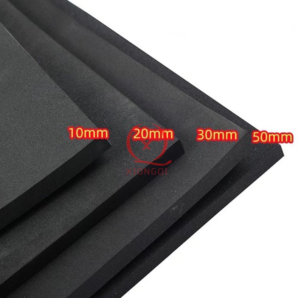 Closed Cell Cr EVA EPDM Silicone Cr EVA EPDM Foam Rubber Insulation Sheet