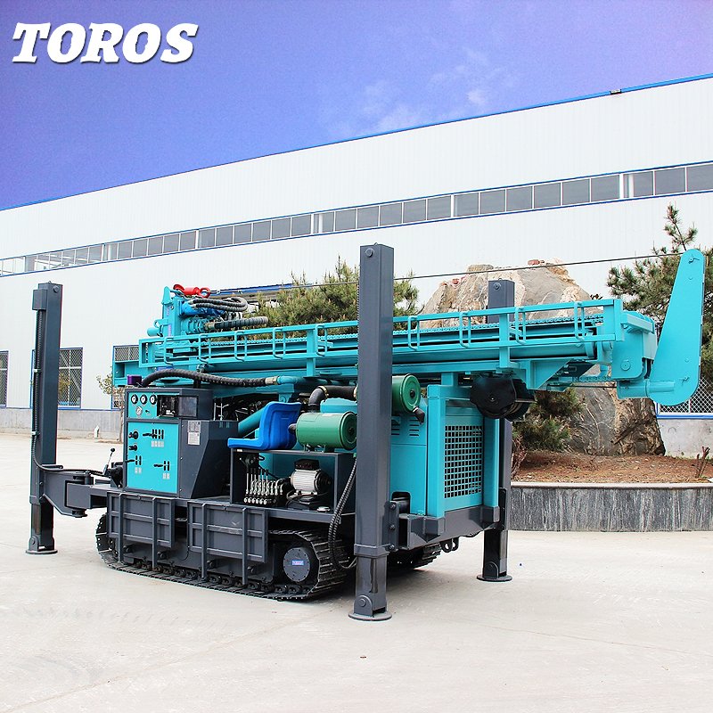 300m Truck Mounted Water Well Drilling Rig Drilling Rig for Water Well Drilling Machine with Air Compressor