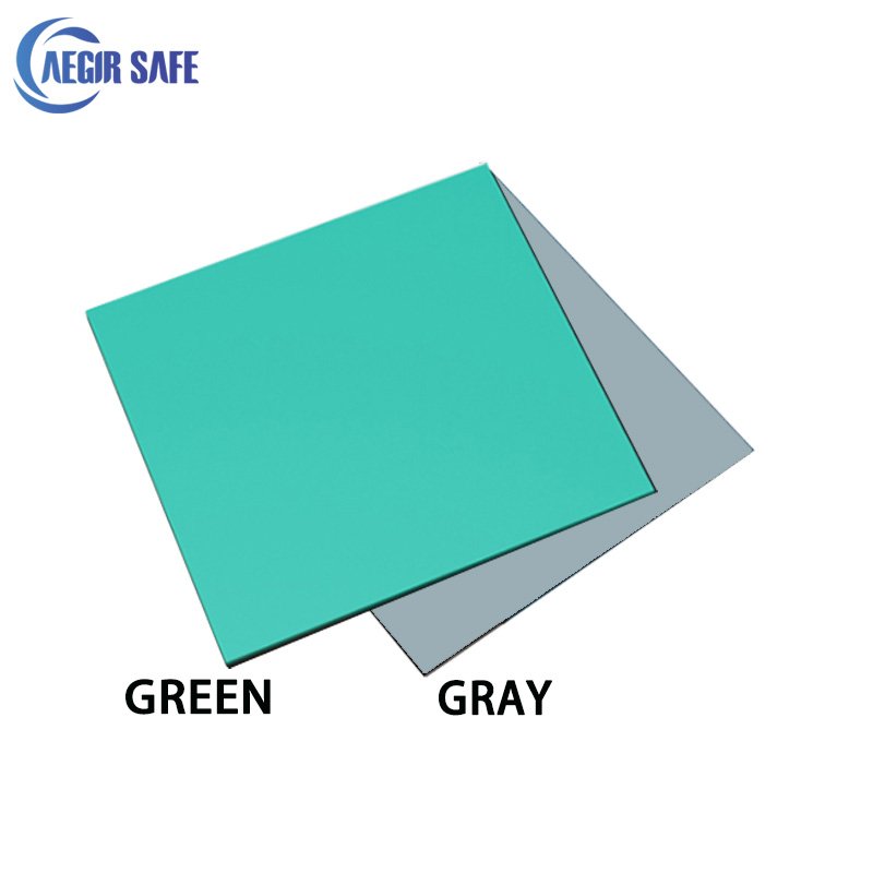 Aegirsafe Safe Work Electronic Workbench Antistatic Table Mat Floor ESD Rubber Sheet For Cleanroom