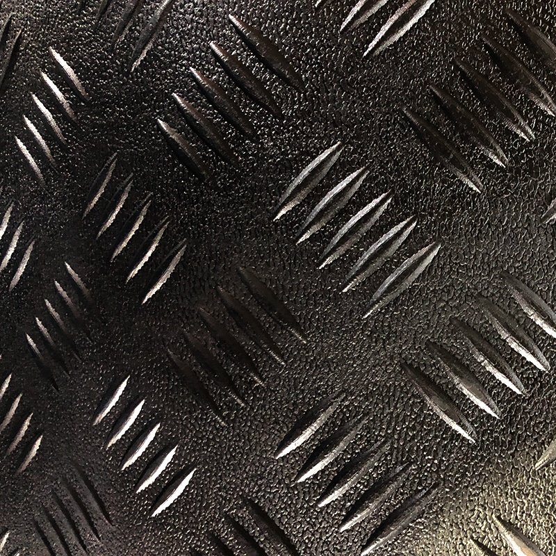 Different thickness 3mm, 4.5mm or 6mm Coin patterned Rubber Flooring Rolls Mats