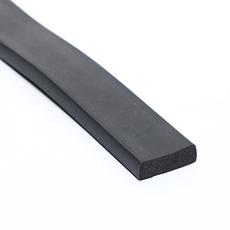 Rectangular Foam Strip EPDM Seal Flat pad Sponge Rubber Cord absorption sound noise dust proof sealing gasket sheet profile