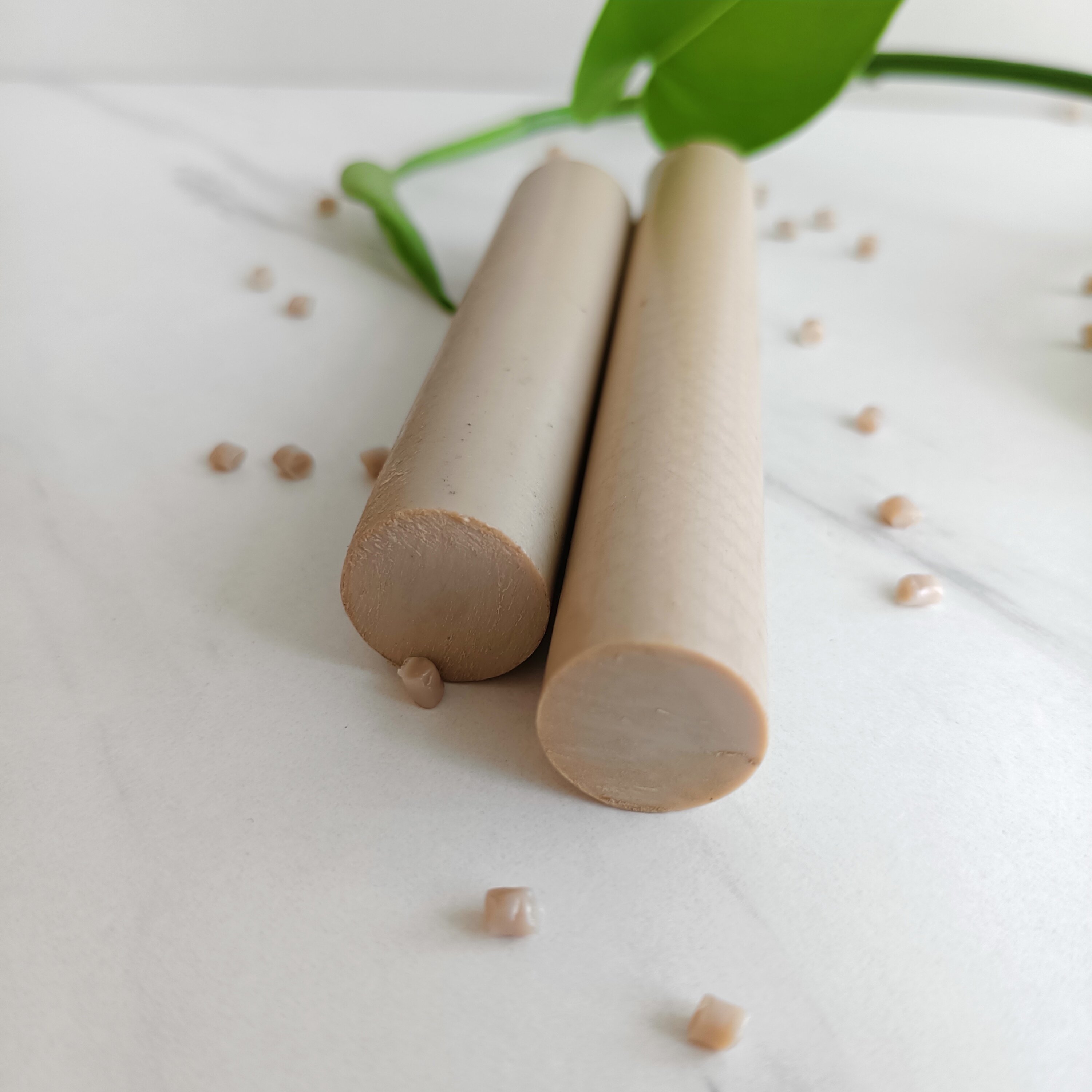25mm Peek Rod Engineered Plastic Extrusion Machining Plastic Rods Product Genre