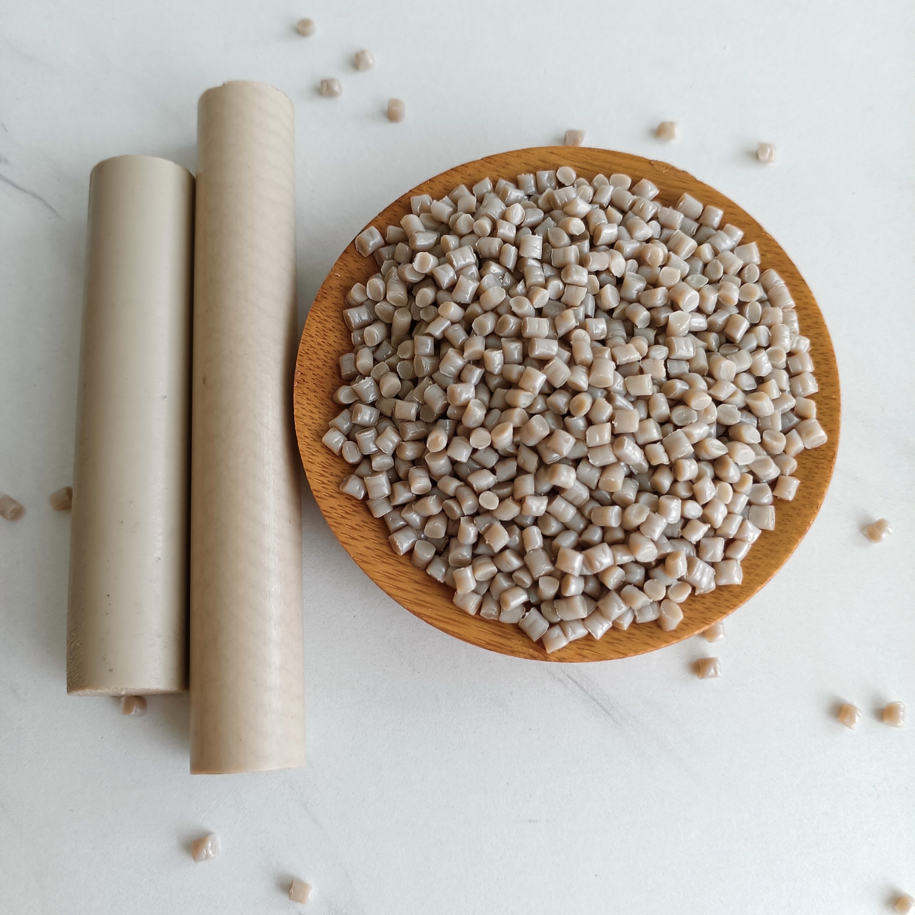 25mm Peek Rod Engineered Plastic Extrusion Machining Plastic Rods Product Genre