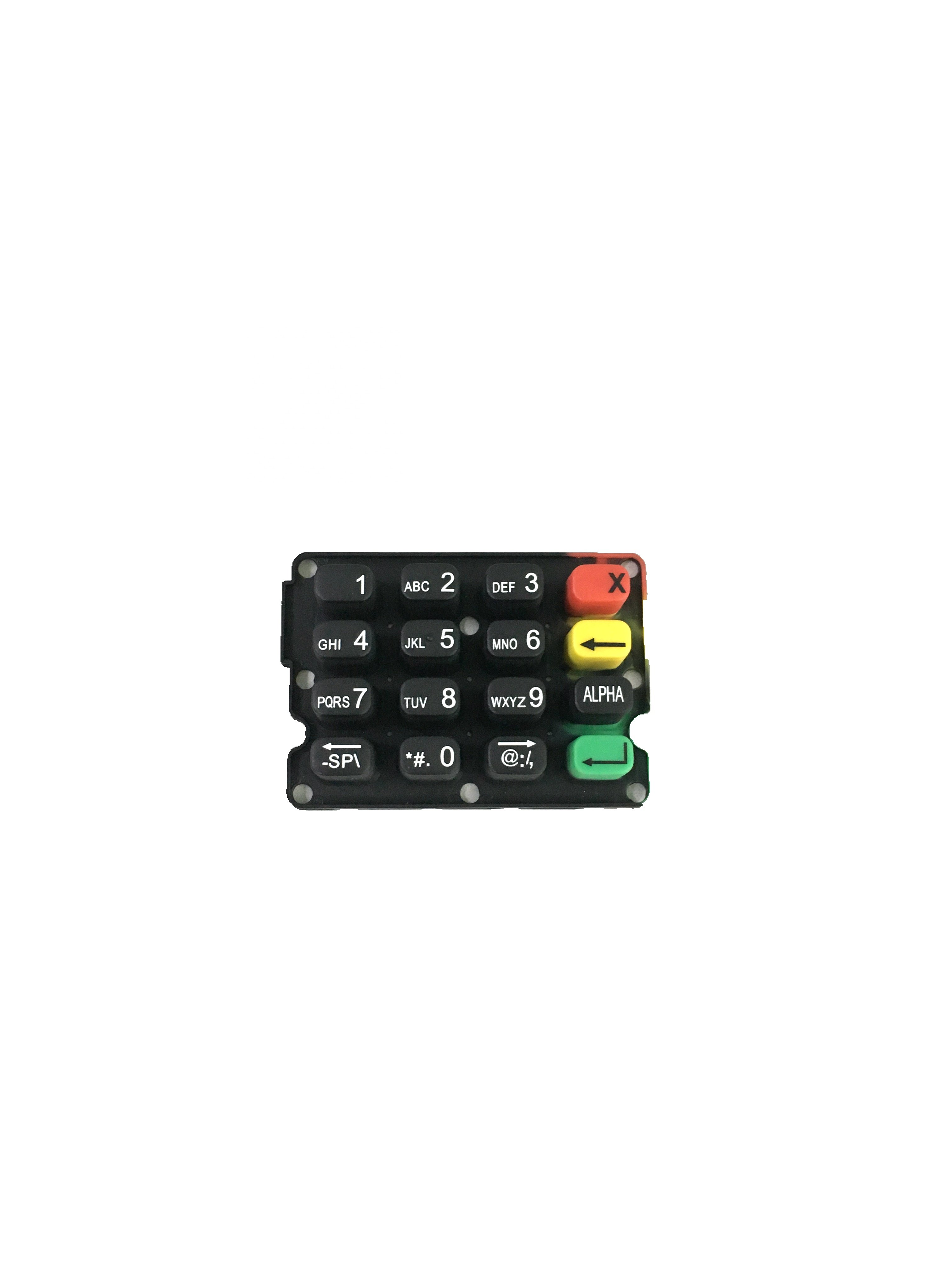 Push Button Supply All Kinds of Silicone Customized Pantone Silicone Rubber Keypad Custom Calculator