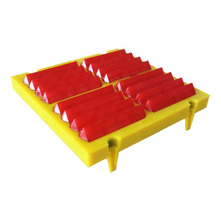 Hot selling polyurethane rubber screen panel mesh with linear circular trommel banana vibrating sieve shaker machine Separator