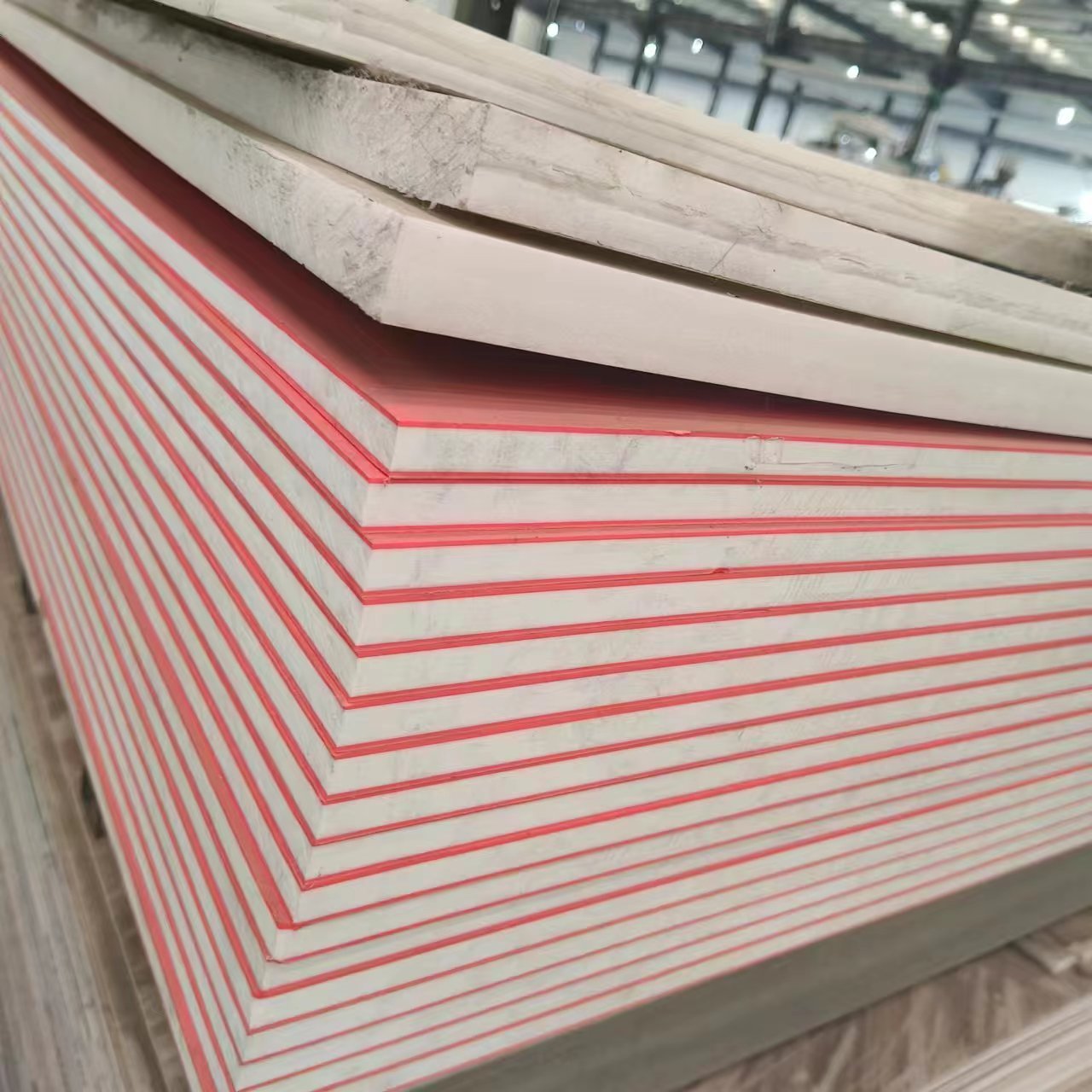 High density polyethylene board high temperature and corrosion resistant double leather grain board PE frosted board