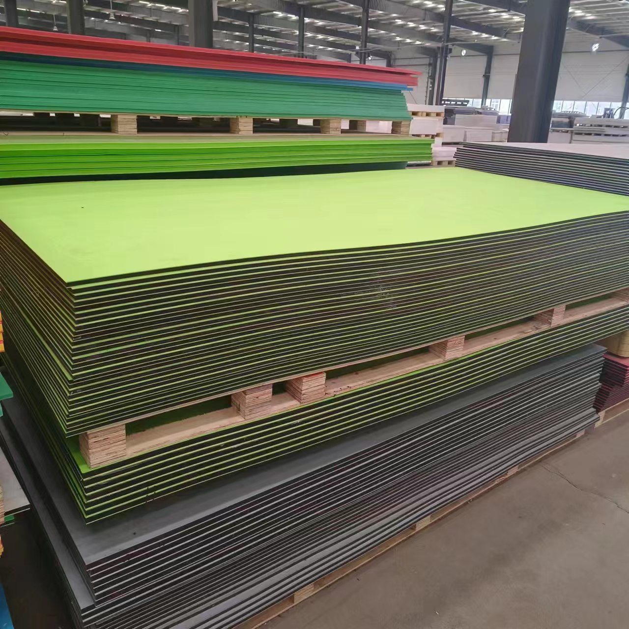 High density polyethylene board high temperature and corrosion resistant double leather grain board PE frosted board