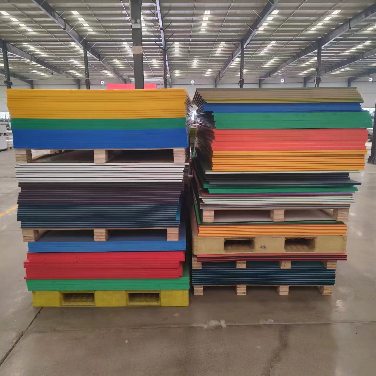 High density polyethylene board high temperature and corrosion resistant double leather grain board PE frosted board