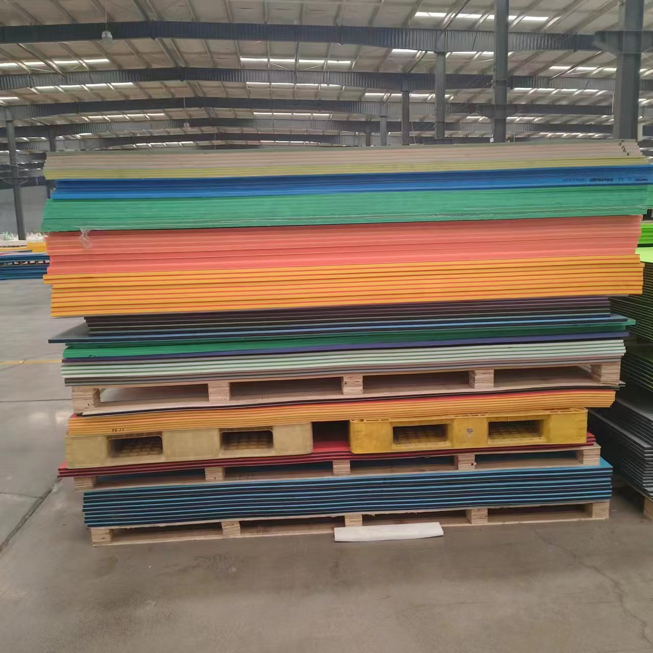 High density polyethylene board high temperature and corrosion resistant double leather grain board PE frosted board