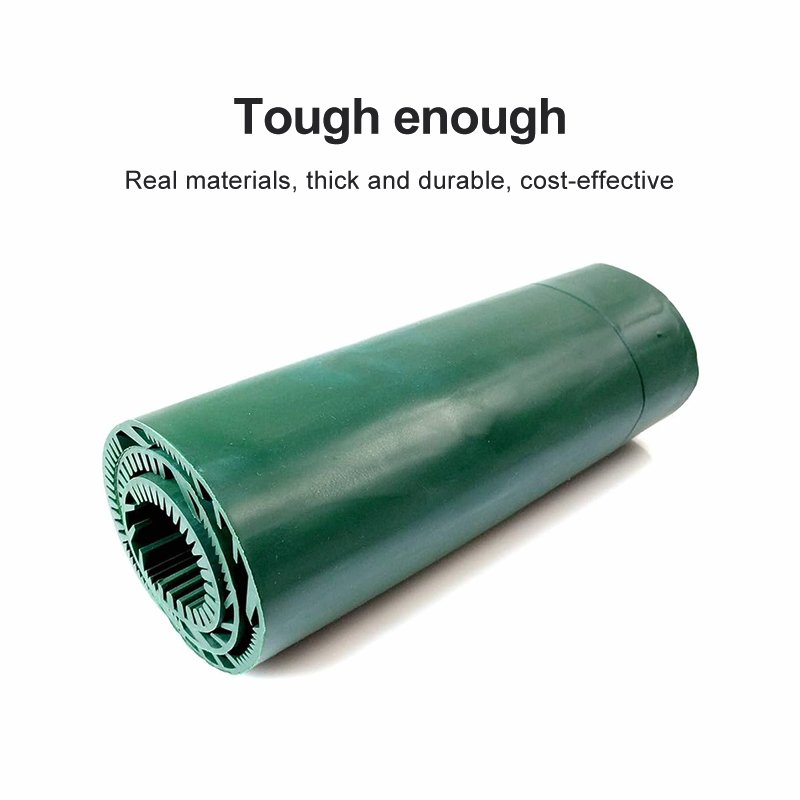 3 in 1 green riffled TPR sluice box matting riffled TPR light weight sluice box matting for gold